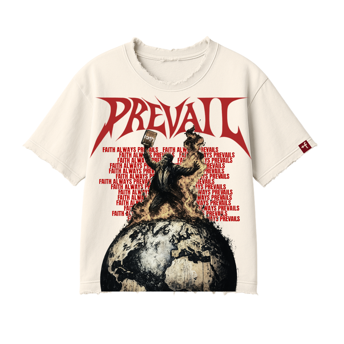 Prevail Distressed Tee