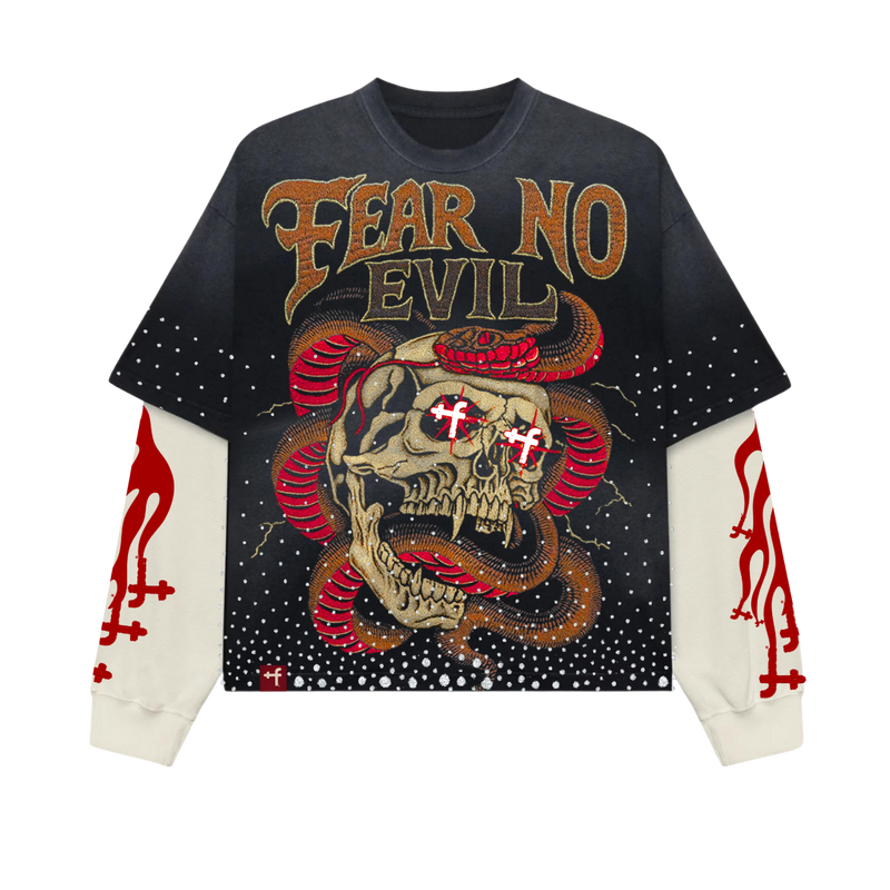 Fear No Evil Potassium Dyed Thermal Long Sleeve