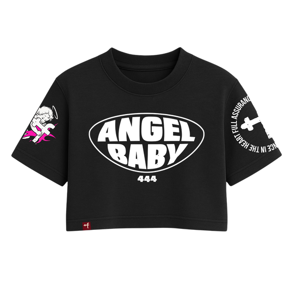 Angel Baby One Size Crop Tee