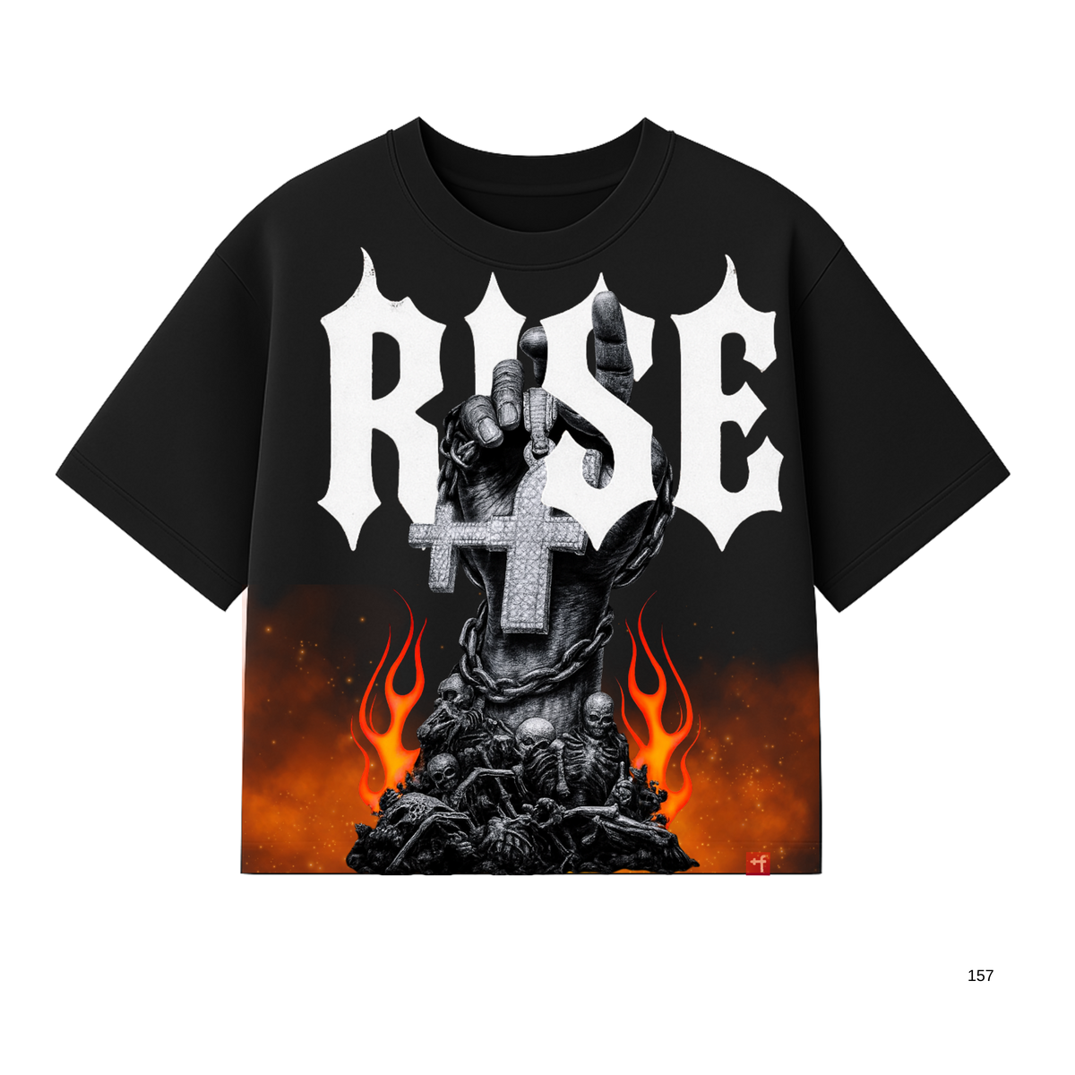 RISE Boxy Crop T-Shirt