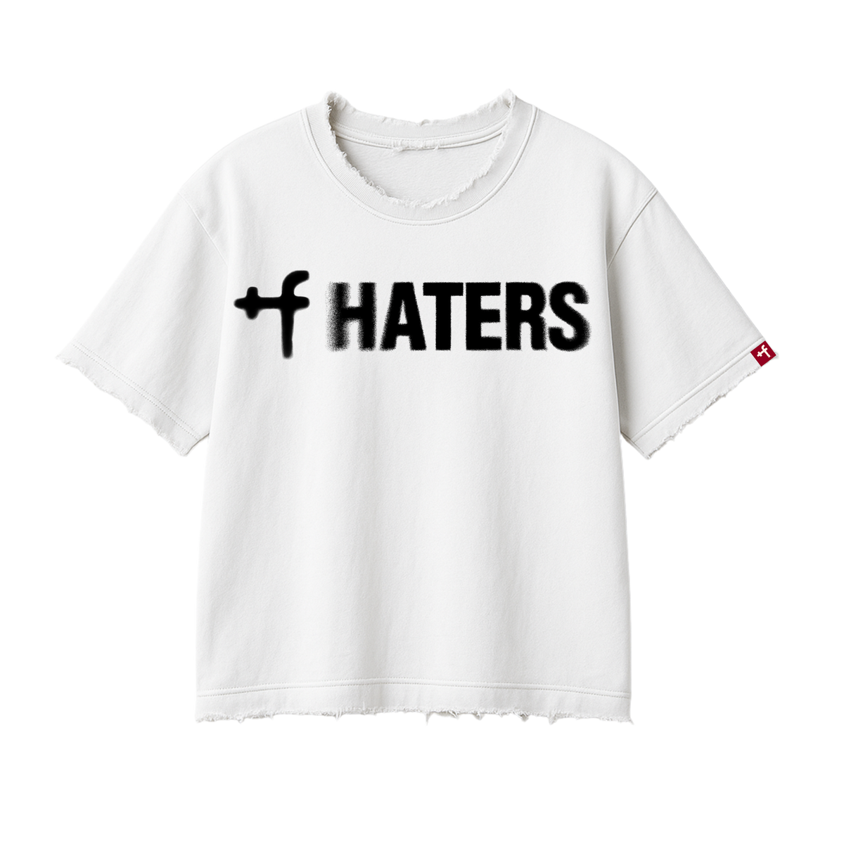 F Haters Distressed Tee
