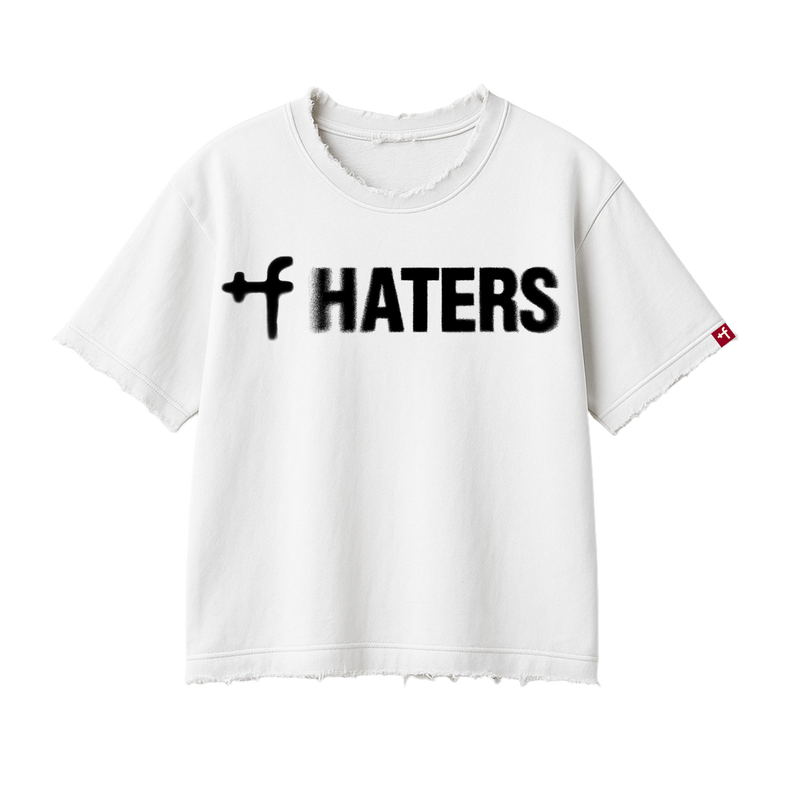 F Haters Distressed Tee