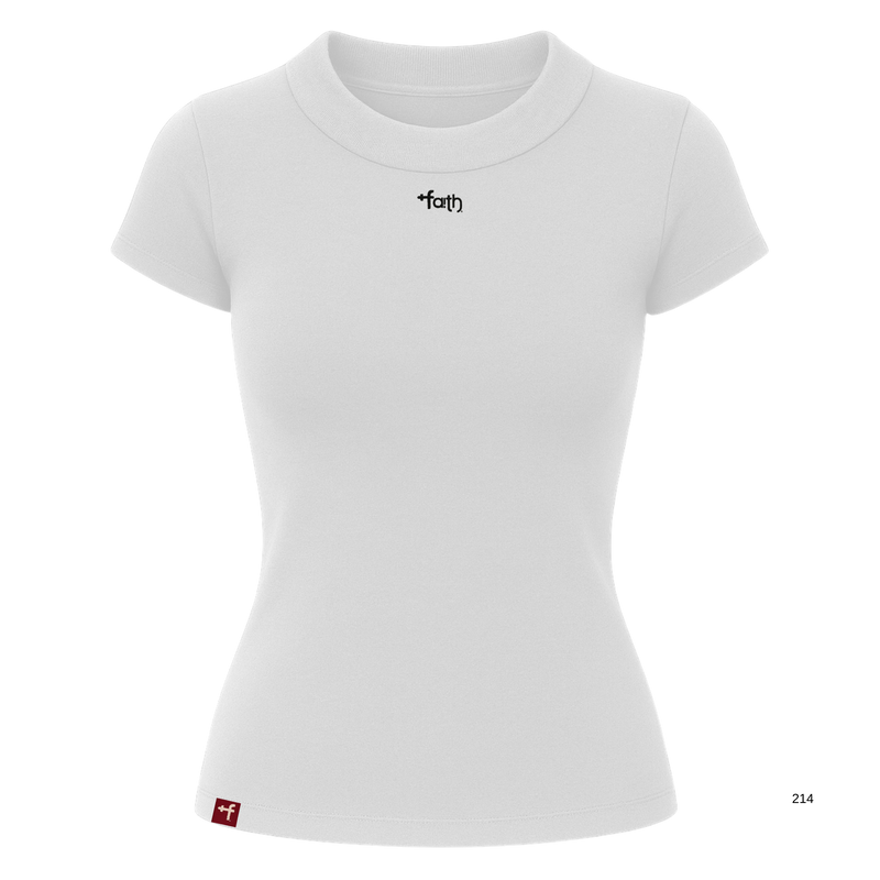Faith - Women's Mock Neck Shirt