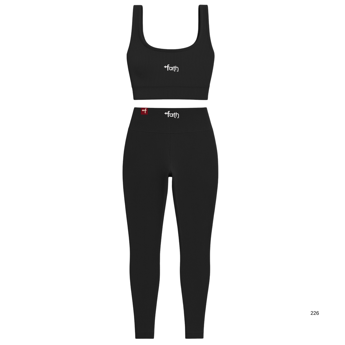 Faith -  Ribbed Performance Women's Set