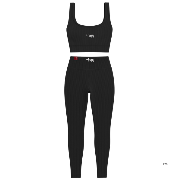 Faith -  Ribbed Performance Women's Set