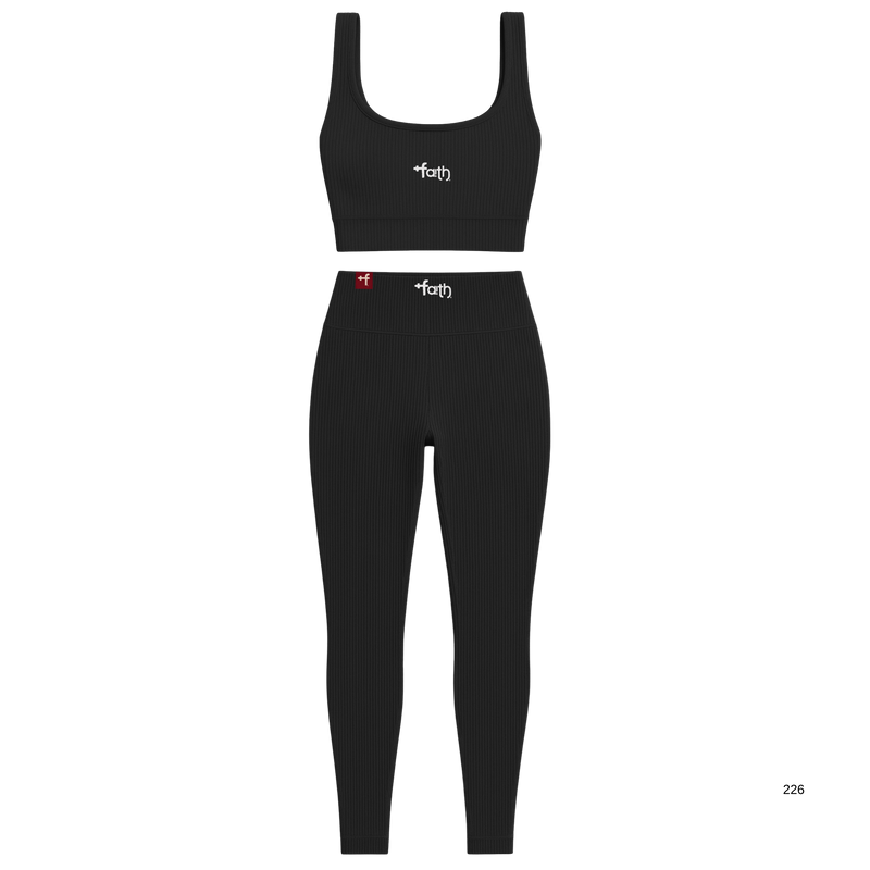 Faith -  Ribbed Performance Women's Set