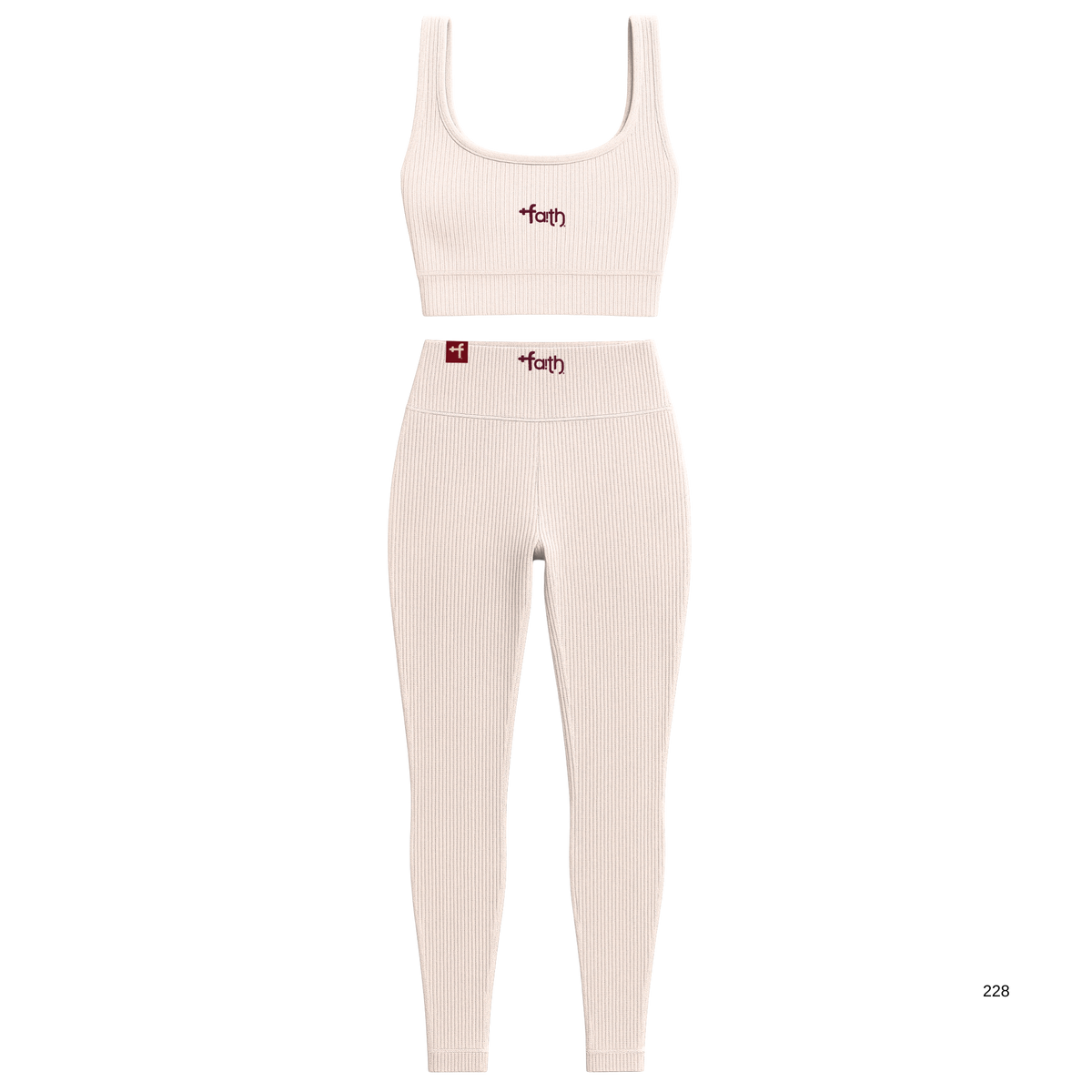Faith -  Ribbed Performance Women's Set