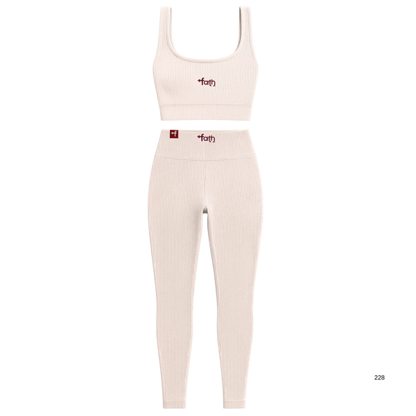 Faith -  Ribbed Performance Women's Set