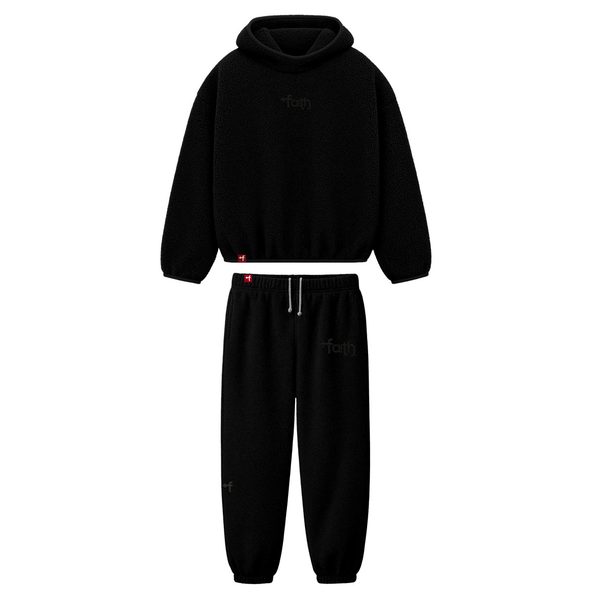 Faith Polar Fleece Hoodie Set