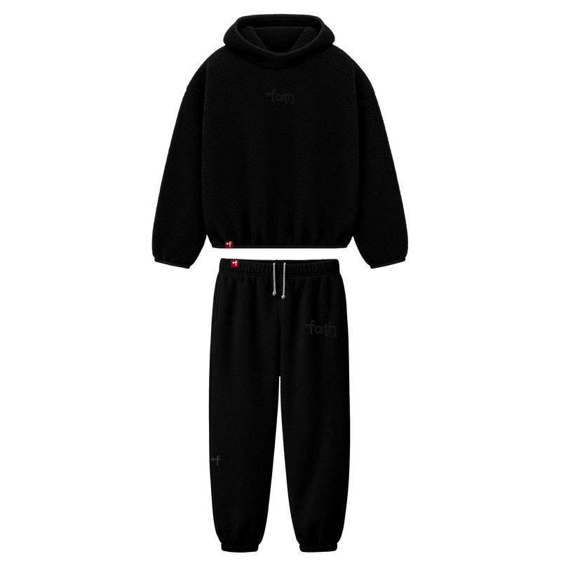Faith Polar Fleece Hoodie Set