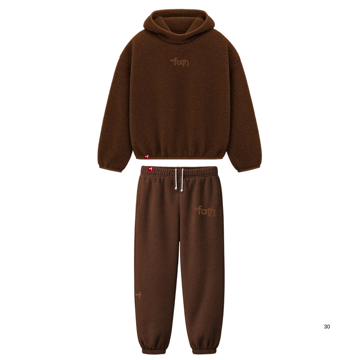 Faith Polar Fleece Hoodie Set