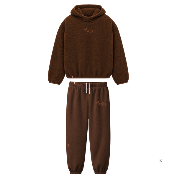 Faith Polar Fleece Hoodie Set
