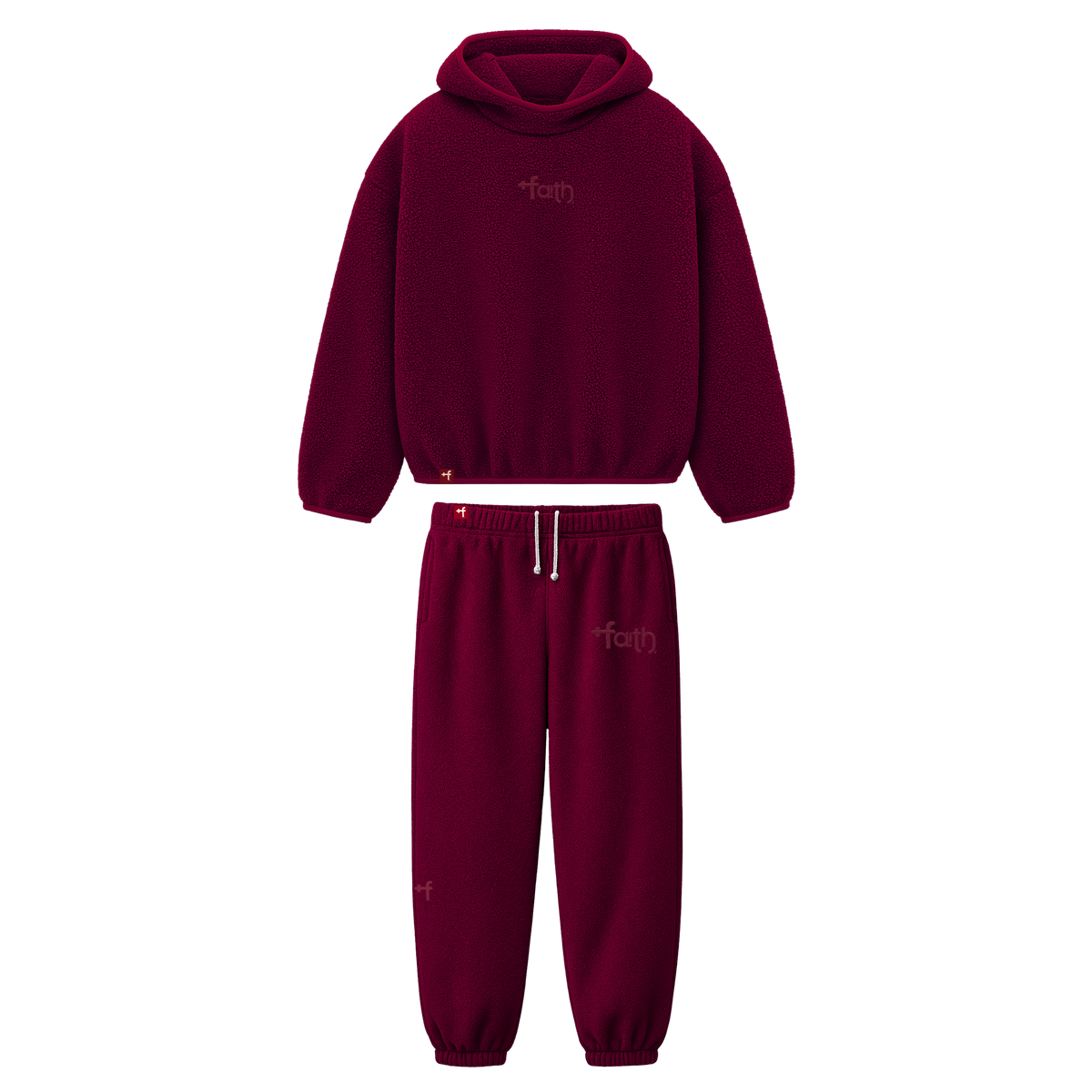Faith Polar Fleece Hoodie Set