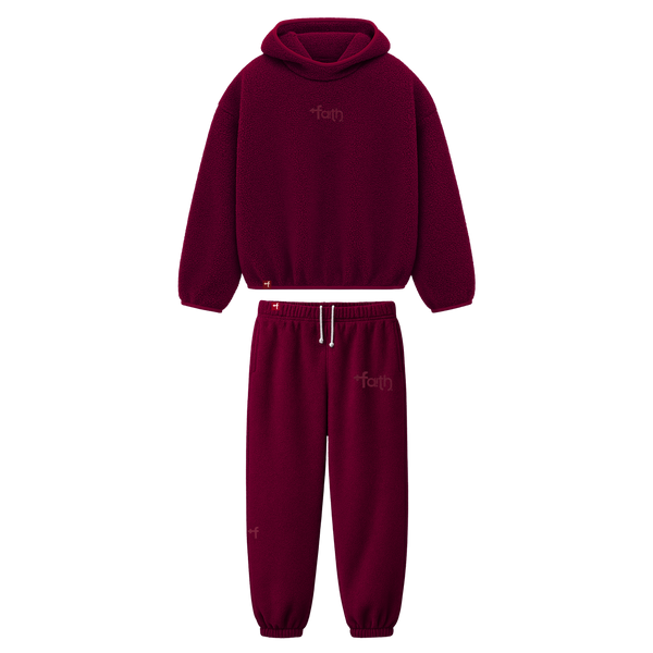 Faith Polar Fleece Hoodie Set