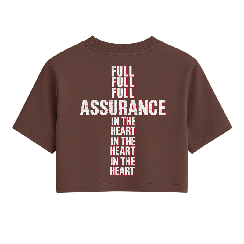 Faith One Size Crop Tee