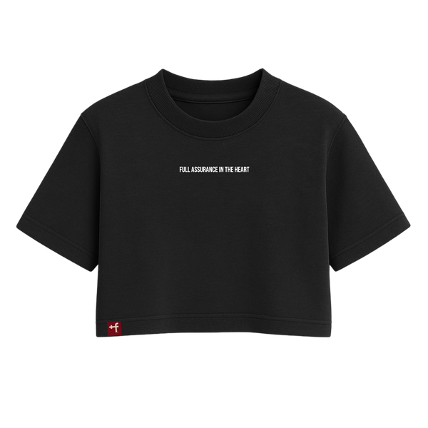 Faith One Size Crop Tee