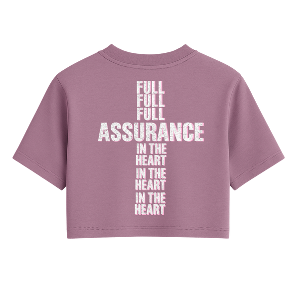 Faith One Size Crop Tee